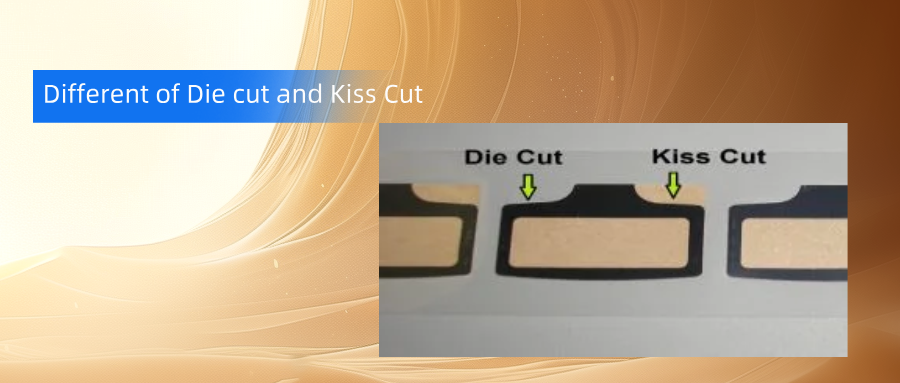 Die cut and Kiss cut